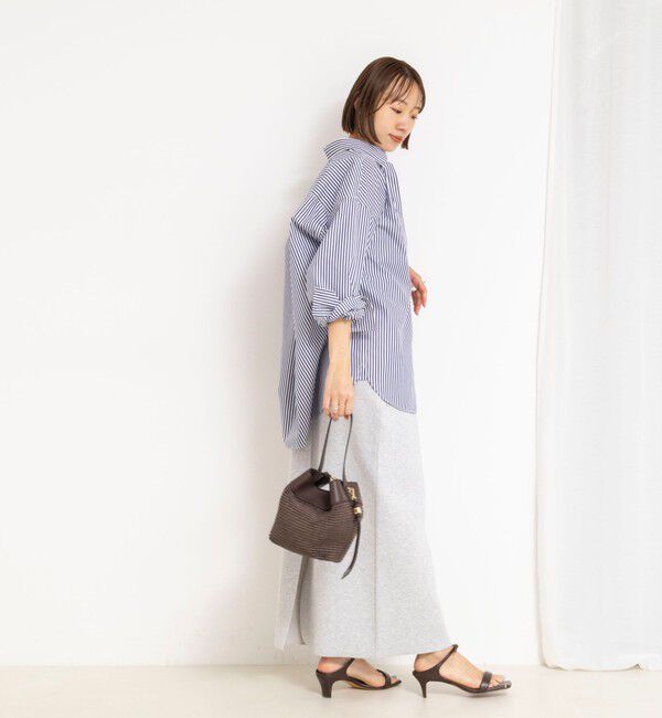 NOLLEY'S「《手洗い可能》《セットアップ対応》スウェットライク2WAYニットスカート」|スカート|