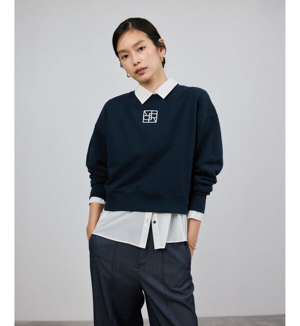 ROPE「アナグラム刺繍スウェットプルオーバー/イージーケア」|スウェット・ジャージ|