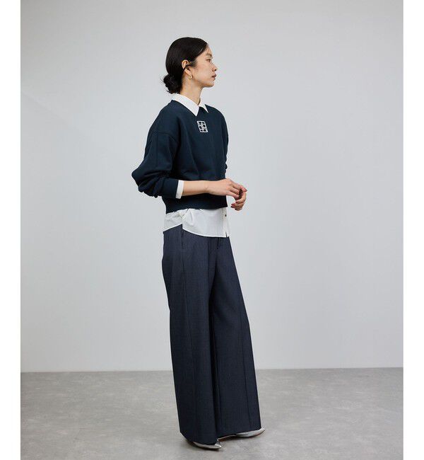 ROPE「アナグラム刺繍スウェットプルオーバー/イージーケア」|スウェット・ジャージ|