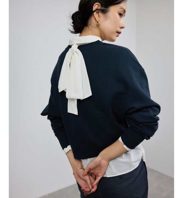 ROPE「アナグラム刺繍スウェットプルオーバー/イージーケア」|スウェット・ジャージ|