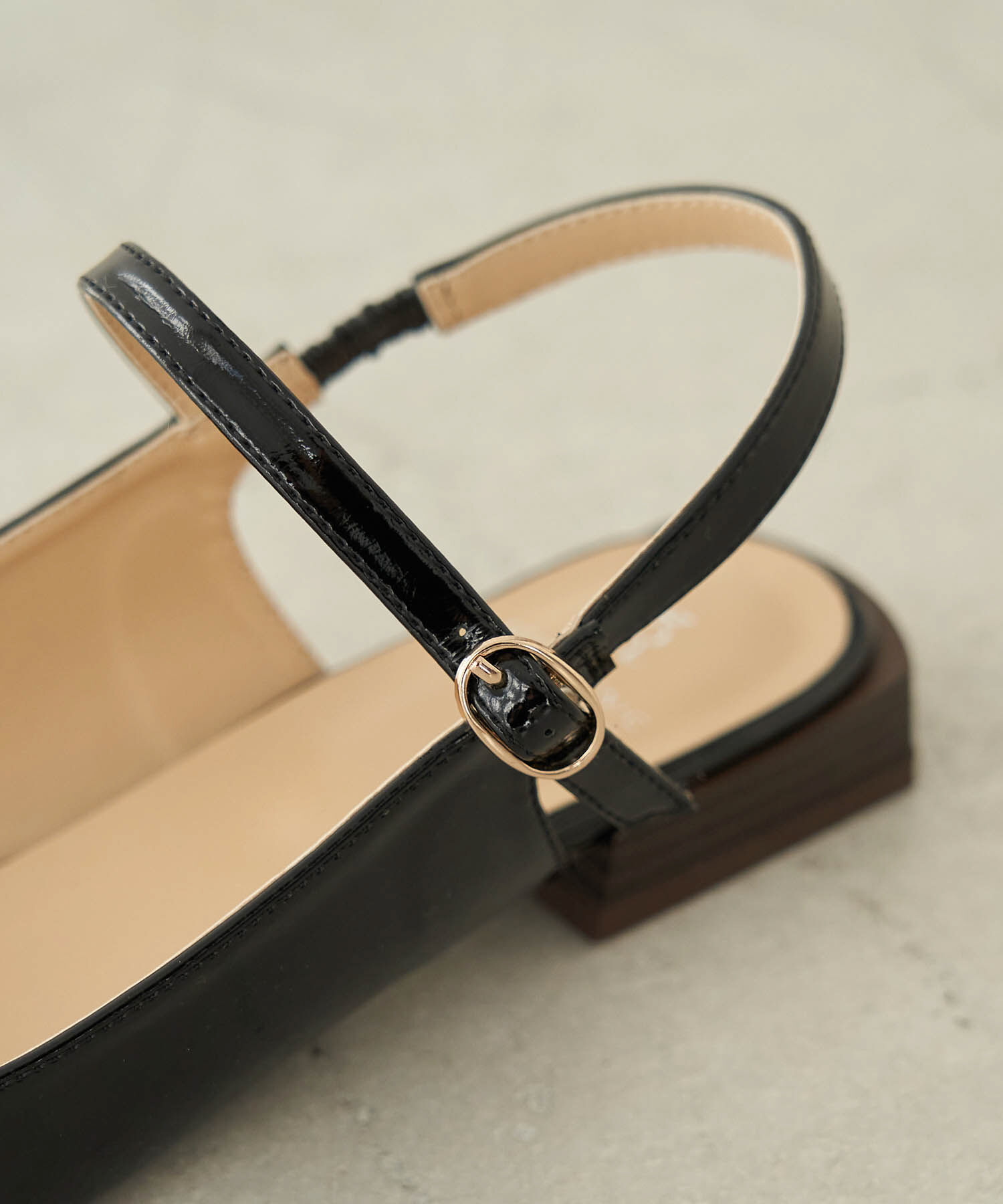 ROPE PICNIC PASSAGE「オープンヒールメリージェーンパンプス」|パンプス|