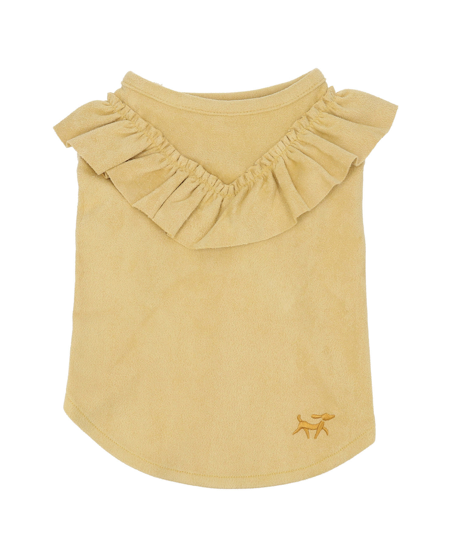 ROPE PICNIC PASSAGE「【DOG】フェイクスエードフリルワンピース」|その他|