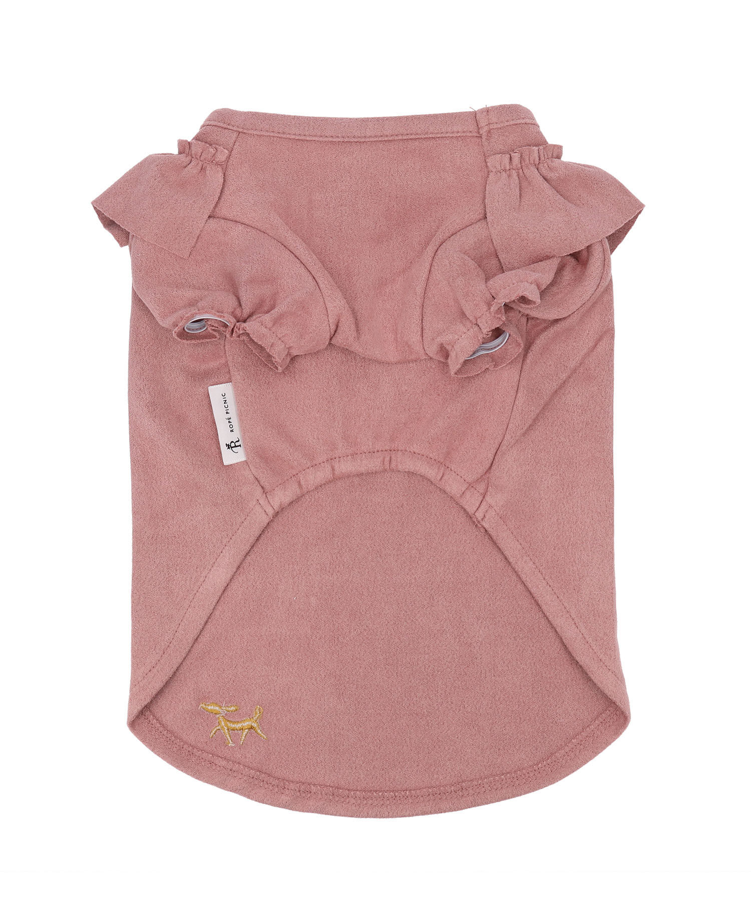 ROPE PICNIC PASSAGE「【DOG】フェイクスエードフリルワンピース」|その他|