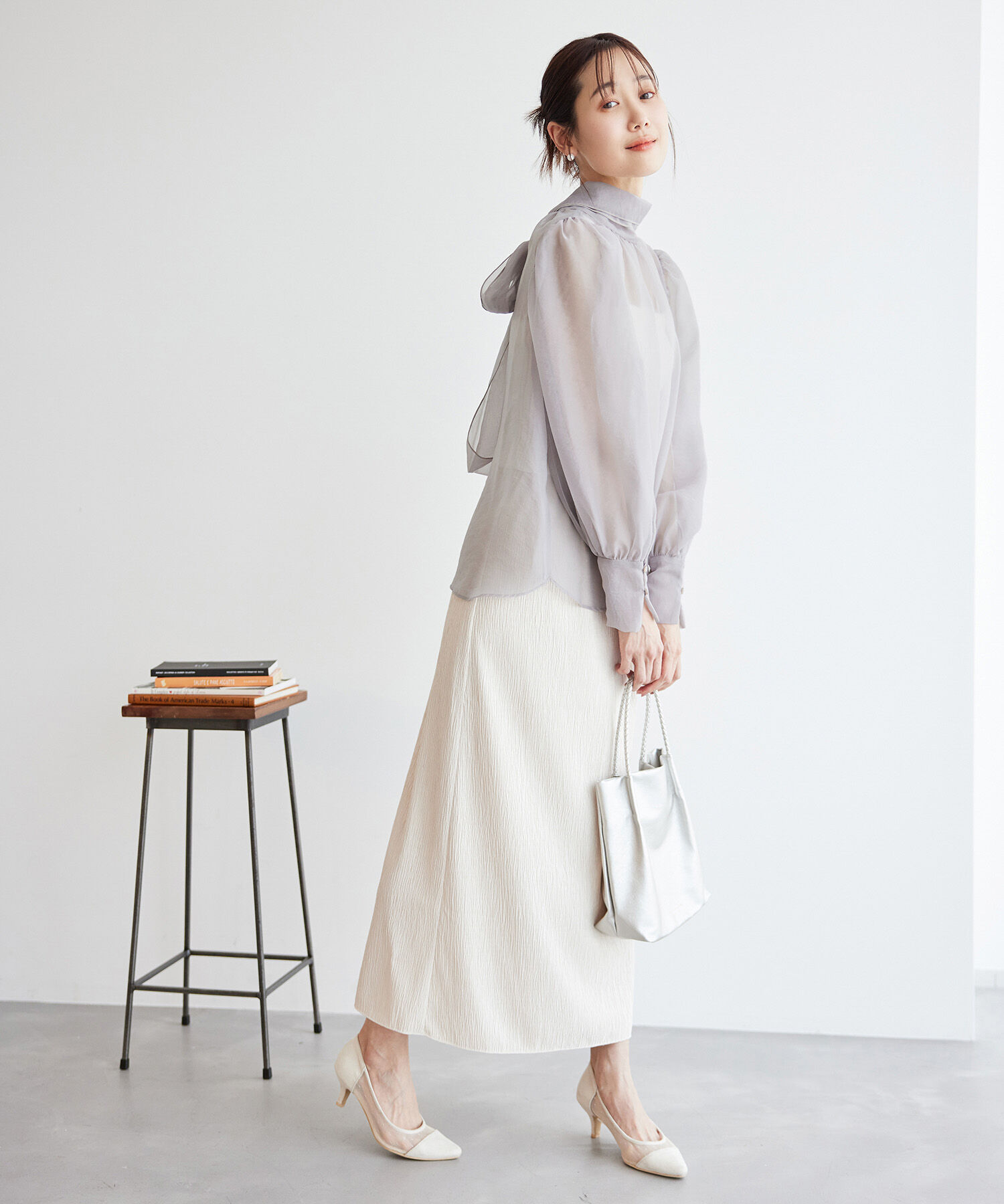 Rope&rsquo;Picnic「2WAY/配色リボンブラウス」|シャツ・ブラウス|