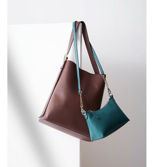 ROPE PICNIC PASSAGE「【A4対応】me fit BAG ワンショルダートート＆ミニショルダーバッグ/2点セット・通勤対応」|ショルダー・メッセンジャー|