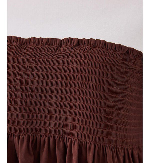 Rope&rsquo;Picnic「シャーリングビスチェ風ドッキングロングスリーブカットソー/リンクコーデ」|Tシャツ・カットソー|