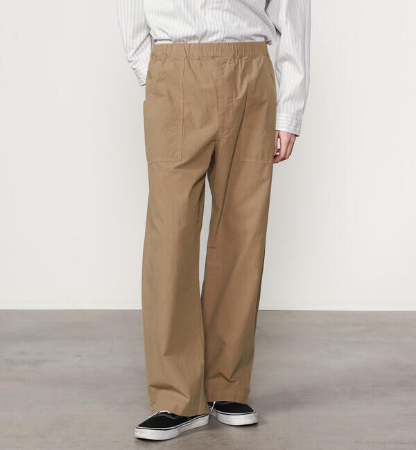 ORCIVAL「ORCIVAL | ガーメントダイ コットン セミワイドストレートパンツ MEN」|チノ|