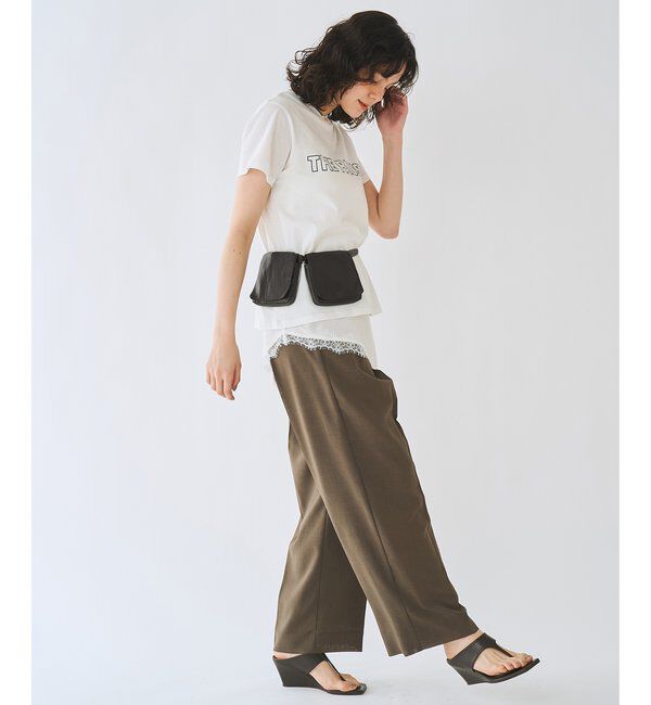 THE PAUSE「＜WEB限定カラーあり＞【THE PAUSE】THE PAUSE Tシャツ」|Tシャツ・カットソー|