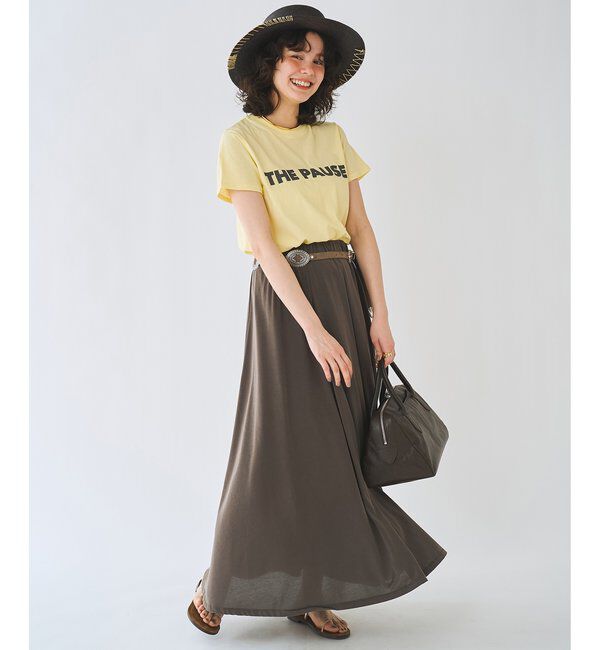 THE PAUSE「＜WEB限定カラーあり＞【THE PAUSE】THE PAUSE Tシャツ」|Tシャツ・カットソー|