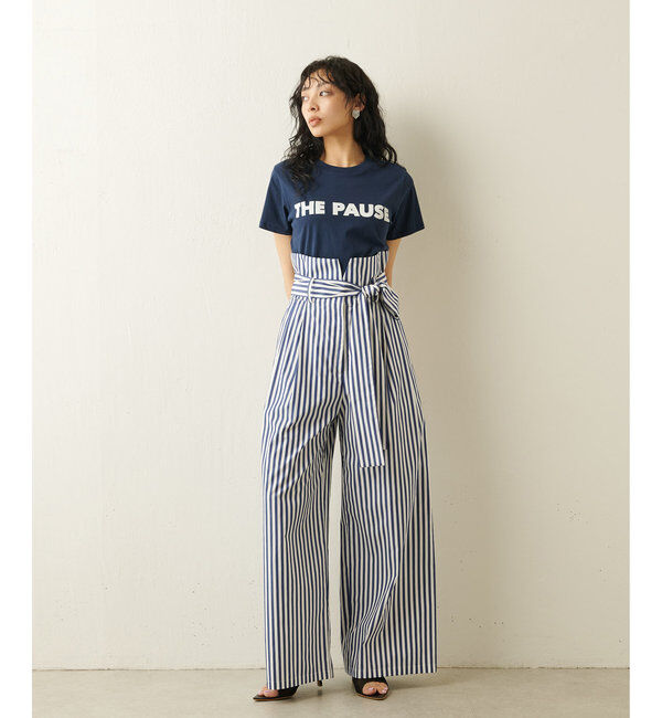 THE PAUSE「＜WEB限定カラーあり＞【THE PAUSE】THE PAUSE Tシャツ」|Tシャツ・カットソー|