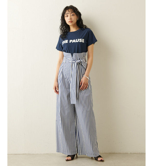 THE PAUSE「＜WEB限定カラーあり＞【THE PAUSE】THE PAUSE Tシャツ」|Tシャツ・カットソー|