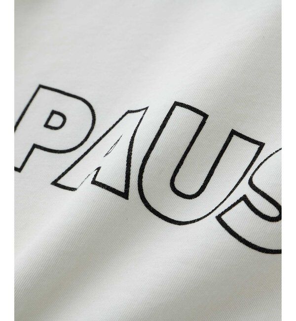 THE PAUSE「＜WEB限定カラーあり＞【THE PAUSE】THE PAUSE Tシャツ」|Tシャツ・カットソー|