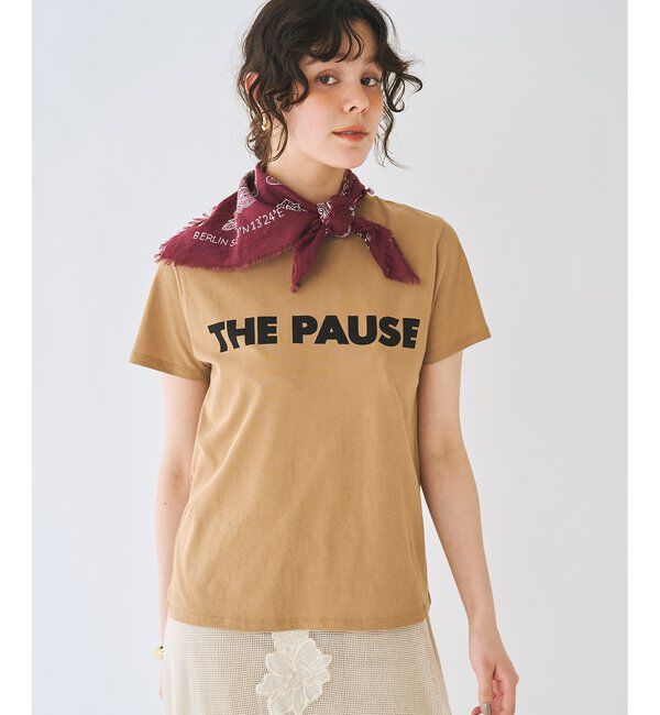 THE PAUSE「＜WEB限定カラーあり＞【THE PAUSE】THE PAUSE Tシャツ」|Tシャツ・カットソー|