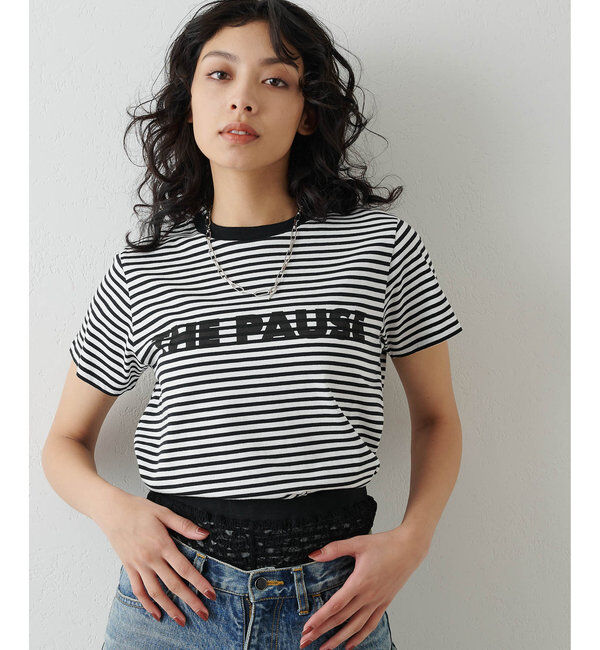 THE PAUSE「＜WEB限定カラーあり＞【THE PAUSE】THE PAUSE Tシャツ」|Tシャツ・カットソー|