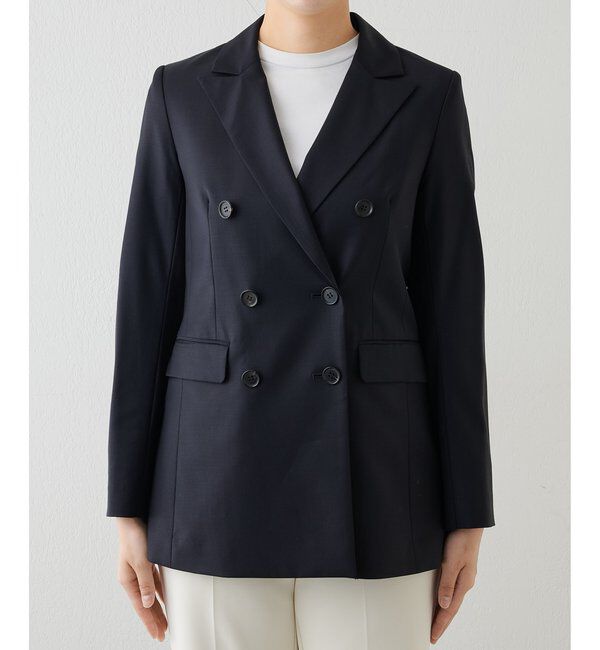 Drawing Numbers「【Drawing Numbers】ダブルプレーンジャケット」|テーラードジャケット|