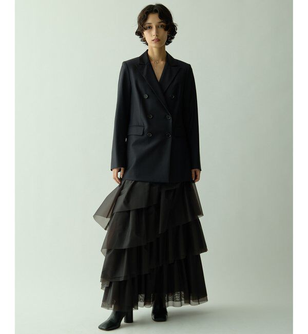 Drawing Numbers「【Drawing Numbers】ダブルプレーンジャケット」|テーラードジャケット|