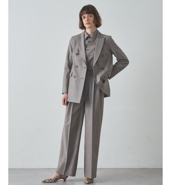 Drawing Numbers「【Drawing Numbers】ダブルプレーンジャケット」|テーラードジャケット|