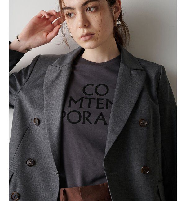 Drawing Numbers「【Drawing Numbers】ダブルプレーンジャケット」|テーラードジャケット|