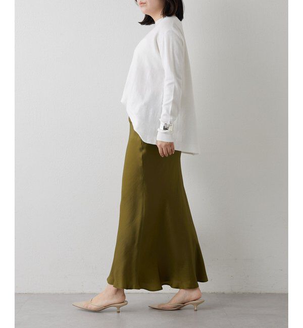 Drawing Numbers「【Drawing Numbers】キュプラバイアスマーメイドスカート」|スカート|