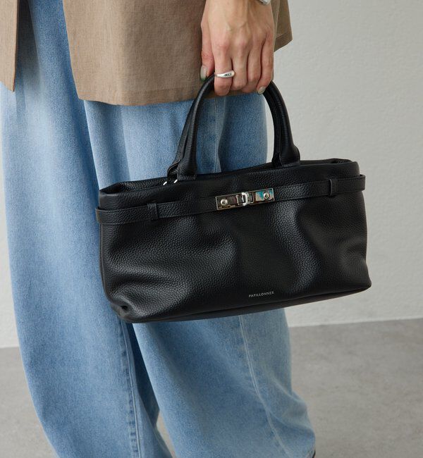  「【PAPILLONNER/パピヨネ】レザー2WAYバッグ」|トートバッグ|