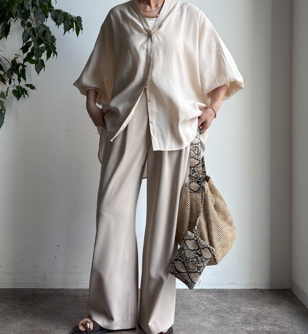  「袖リブドルマンシャツ」|シャツ・ブラウス|