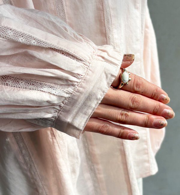  「インドレーススキッパーブラウス」|シャツ・ブラウス|