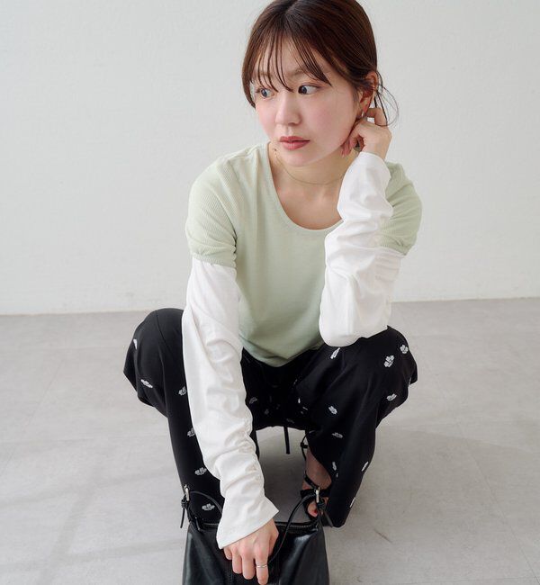  「レイヤードカットソーSET」|Tシャツ・カットソー|