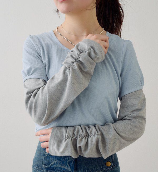  「レイヤードカットソーSET」|Tシャツ・カットソー|