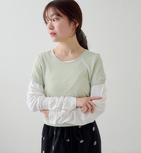  「レイヤードカットソーSET」|Tシャツ・カットソー|