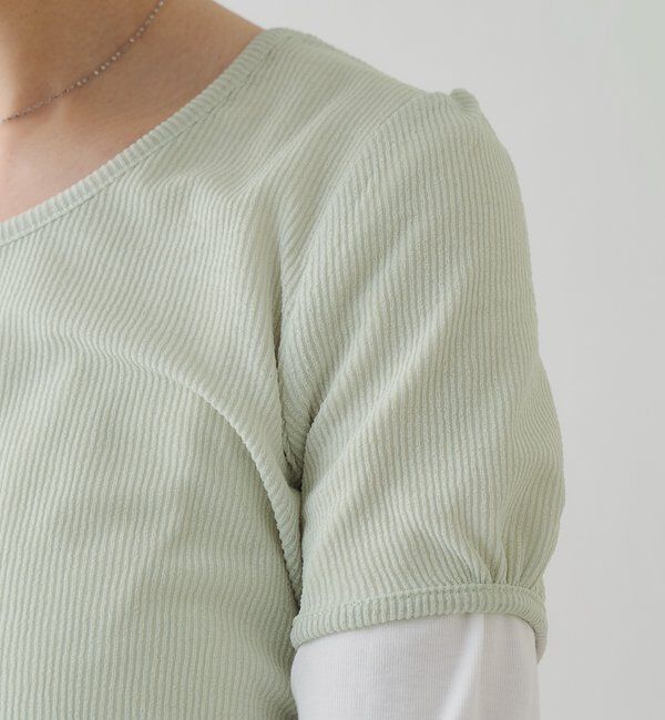  「レイヤードカットソーSET」|Tシャツ・カットソー|