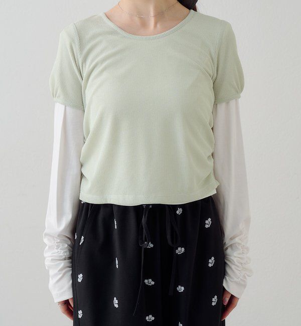  「レイヤードカットソーSET」|Tシャツ・カットソー|