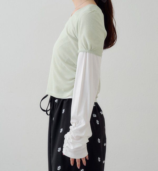  「レイヤードカットソーSET」|Tシャツ・カットソー|