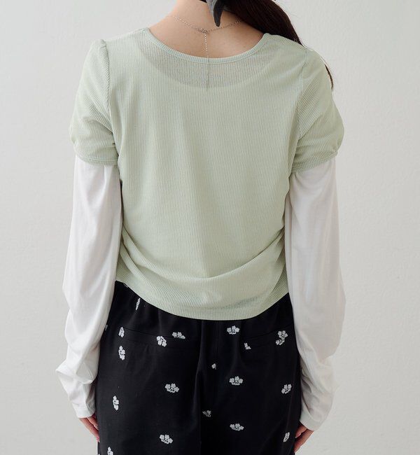  「レイヤードカットソーSET」|Tシャツ・カットソー|