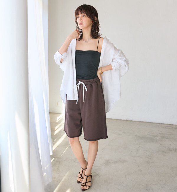  「予約【名品/サイズ展開あり】リネンワイドシャツ」|シャツ・ブラウス|