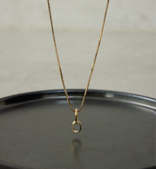  「グラスチェーンネックレス」|リング|