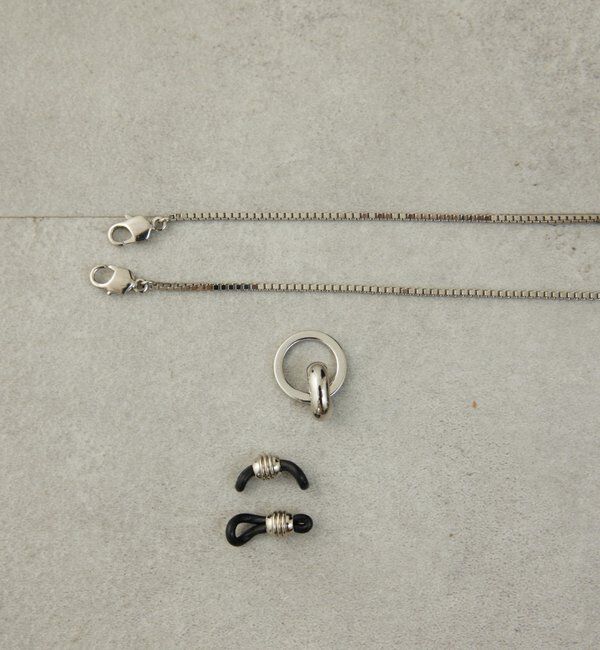  「グラスチェーンネックレス」|リング|