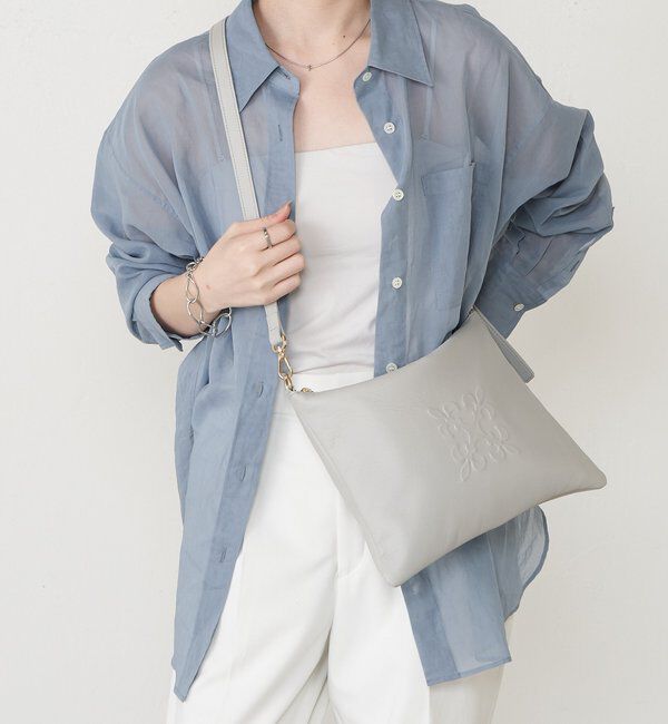  「エンボスモノグラムショルダーバッグ」|ショルダー・メッセンジャー|