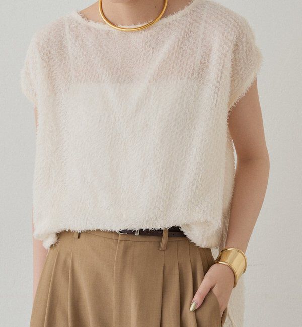  「フェザーフレンチブラウス」|シャツ・ブラウス|