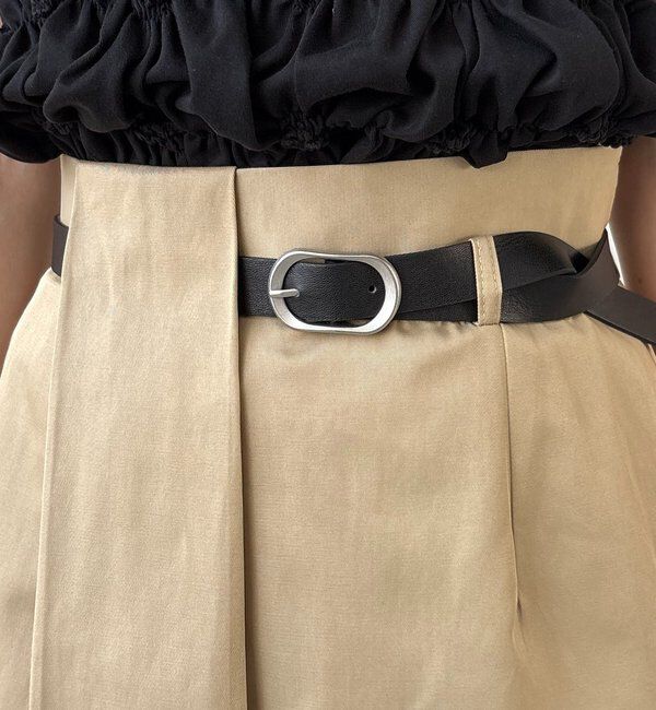  「【主役級スカート/低身長サイズあり】アシメタックベルト付スカート」|スカート|