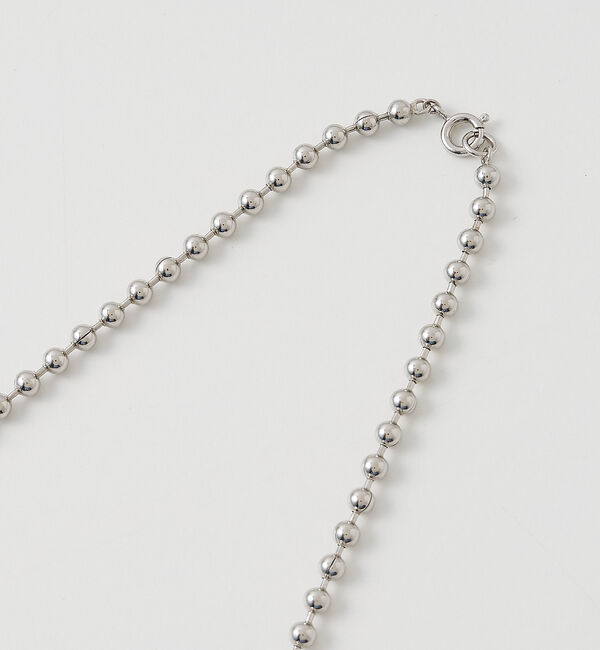 collex「【dignif】【金属アレルギー対応】 ボールチェーンネックレス3mm」|ネックレス|