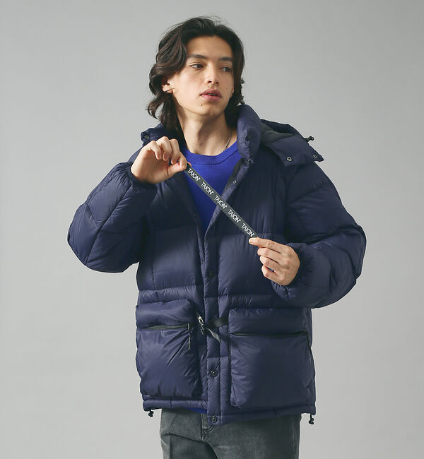 ABAHOUSE「【WEB限定】TAION  BENCH DOWN JK【UNISEX】ベンチダウ」|ダウン|ダークネイビー