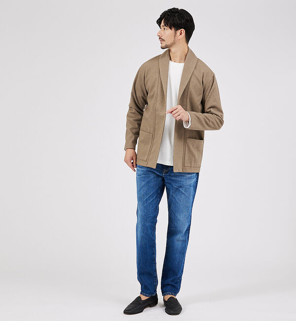 ABAHOUSE「【YANUK】PHILIP2 / スリムフィット テーパード デニム」|デニム|