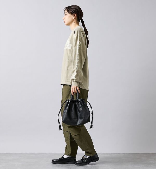 ABAHOUSE「【ARUTEMIKA /アルテミカ】ナカワタハンドルキンチャクバッグ ARM-3」|ショルダー・メッセンジャー|