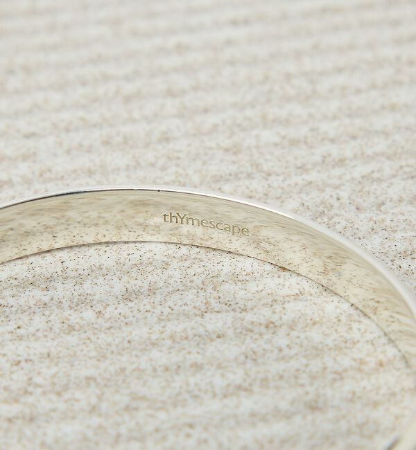 ABAHOUSE「【UNISEX】CENTER LINE NARROW BANGLE / センター」|ブレスレット・バングル|