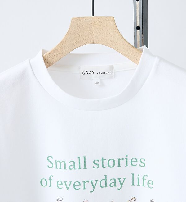 ABAHOUSE「【EVERYDAY LIFE】 グラフィックTシャツ」|Tシャツ・カットソー|
