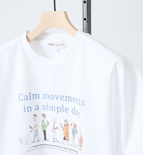 ABAHOUSE「【EVERYDAY LIFE】 グラフィックTシャツ」|Tシャツ・カットソー|