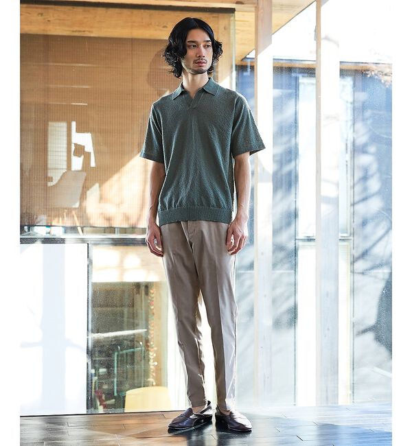 ABAHOUSE「ブークレー スキッパーポロ【予約】」|ポロシャツ|