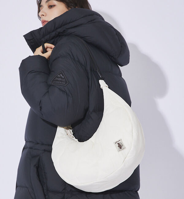 Rouge vif「【COBMASTER】キルティングボディバッグ / ショルダーバッグ / BAN」|ショルダー・メッセンジャー|ホワイト