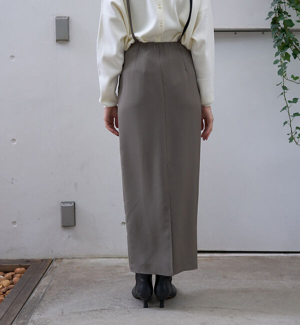 Rouge vif「2wayサスペンダー付きタイトスカート」|スカート|