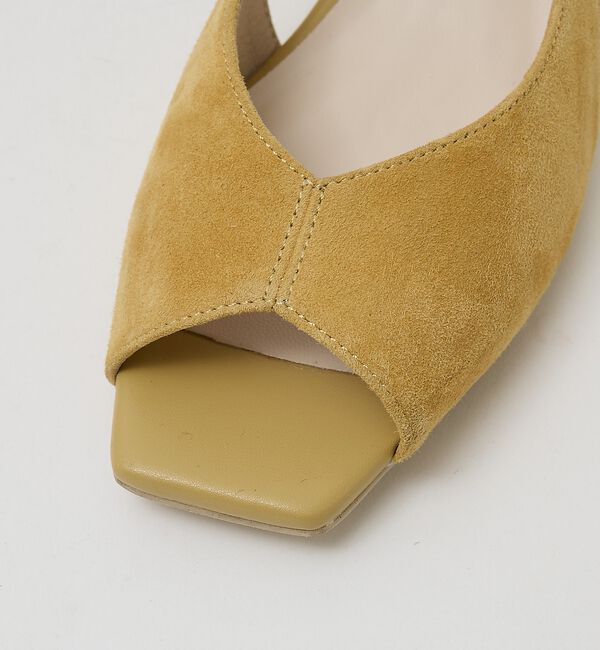 AU BANNISTER「【オープントゥ】バタフライカットウェッジソールパンプス【予約】」|パンプス|